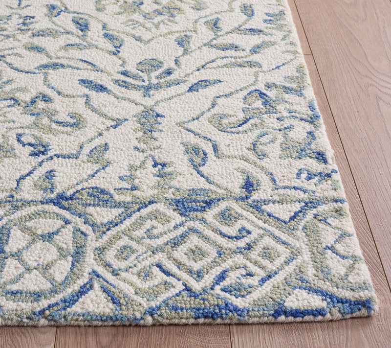 Dip Dye Fleur 2' x 3' Wool Rug by Valerie — View 3
