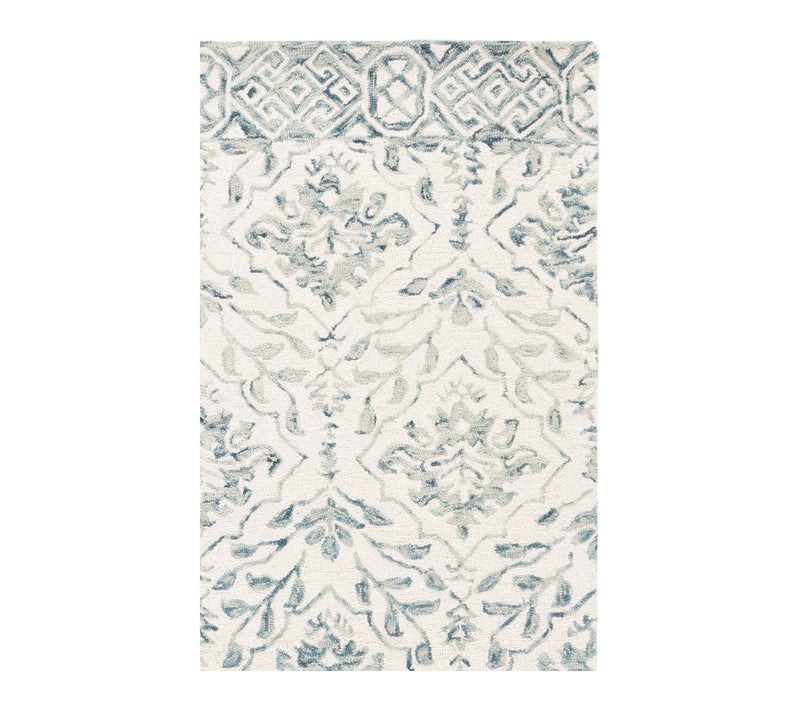 Dip Dye Fleur 3' x 5' Wool Rug by Valerie — View 6