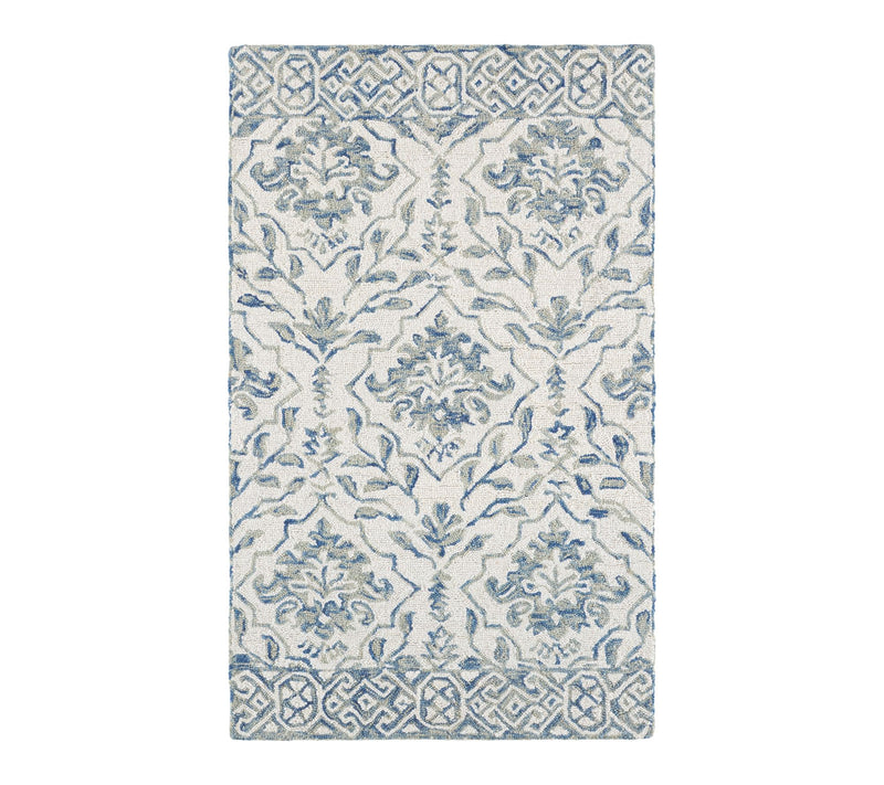Dip Dye Fleur 3' x 5' Wool Rug by Valerie — View 10