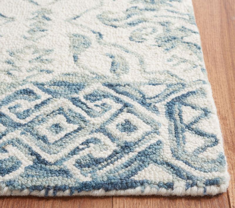 Dip Dye Fleur 3' x 5' Wool Rug by Valerie — View 3