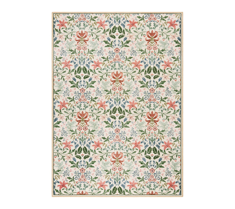 Everwash Haven Vintage Floral 5x7 Washable Ar ea Rug — Main view