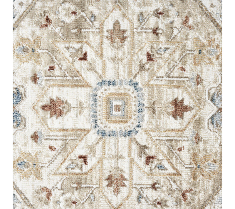 NMNY Mirella Center Medallion 2x7 Runner Rug — View 2