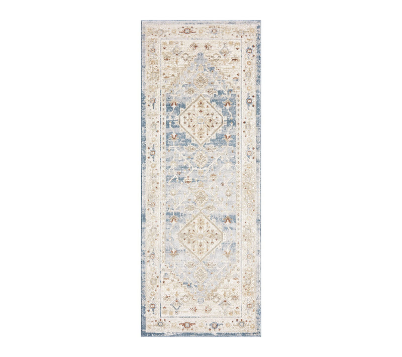 NMNY Mirella Center Medallion 2x7 Runner Rug — View 8