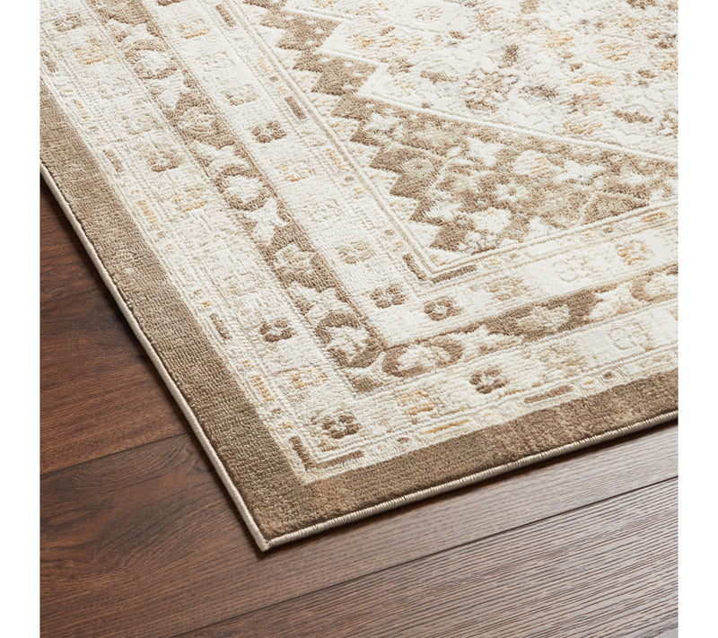 NMNY Mirella Distressed Border 2x7 Runner Rug — View 6
