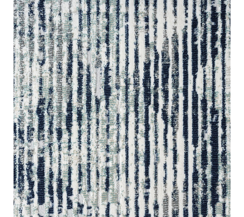 NMNY Mirella Distressed Diamond 2x7 Runner Rug — View 2