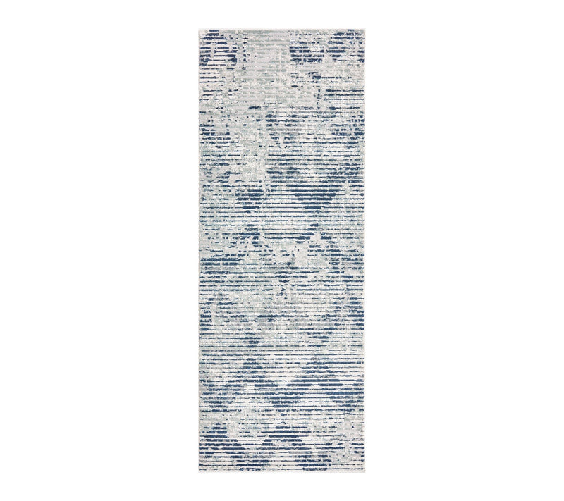NMNY Mirella Distressed Diamond 2x7 Runner Rug — View 8