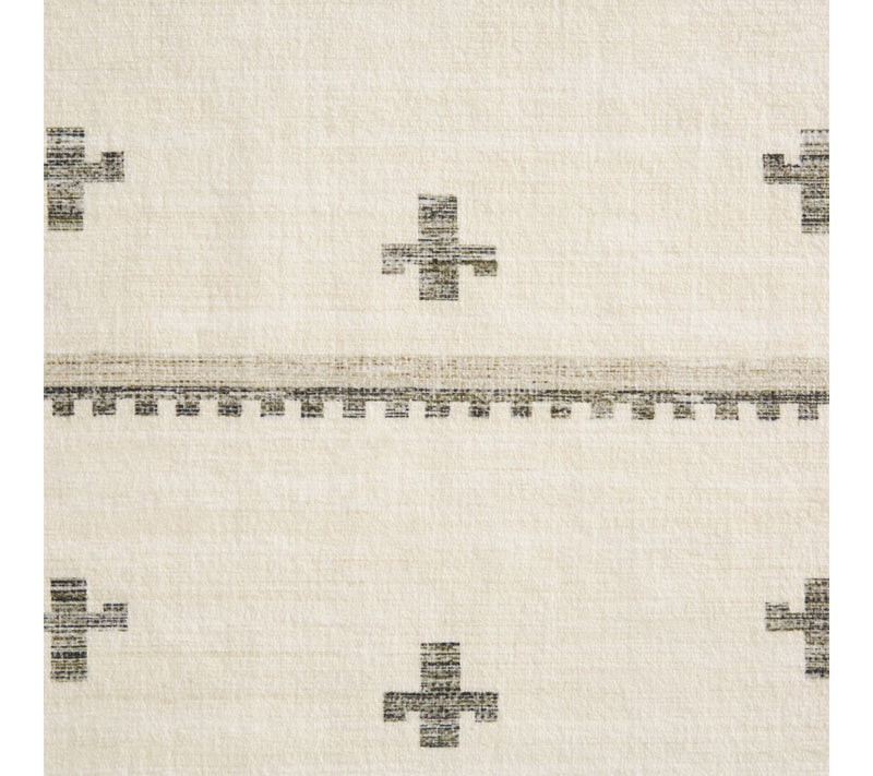 Everwash Haven Scandinavian St ripe 5x7 Washab le Rug — View 2
