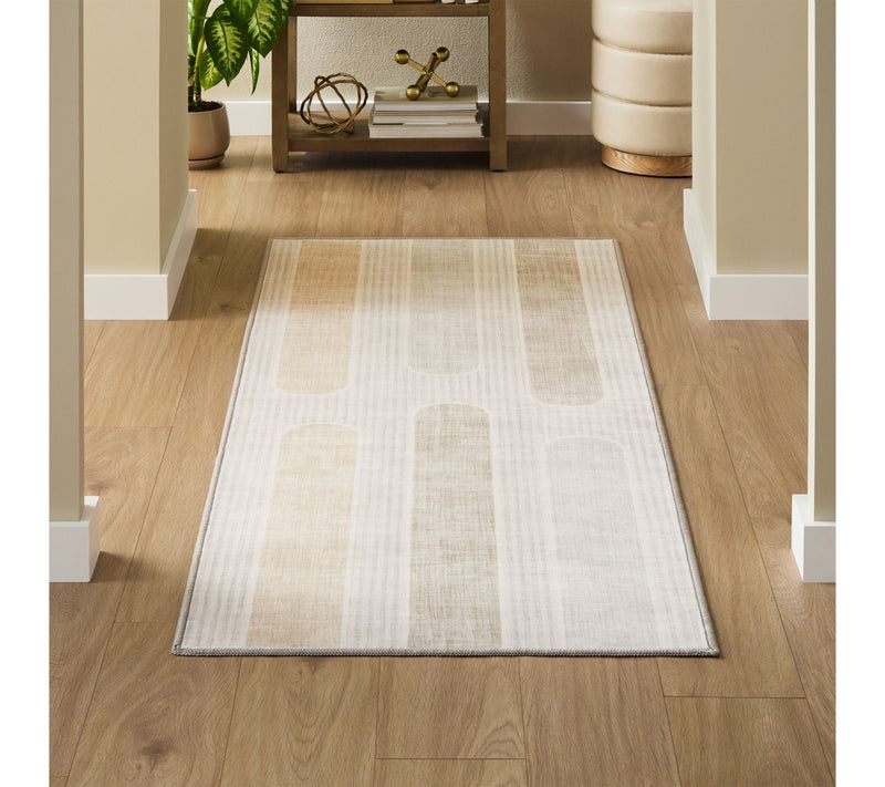 Everwash Haven Modern Arches 2x7 Washable Runner Rug — View 3