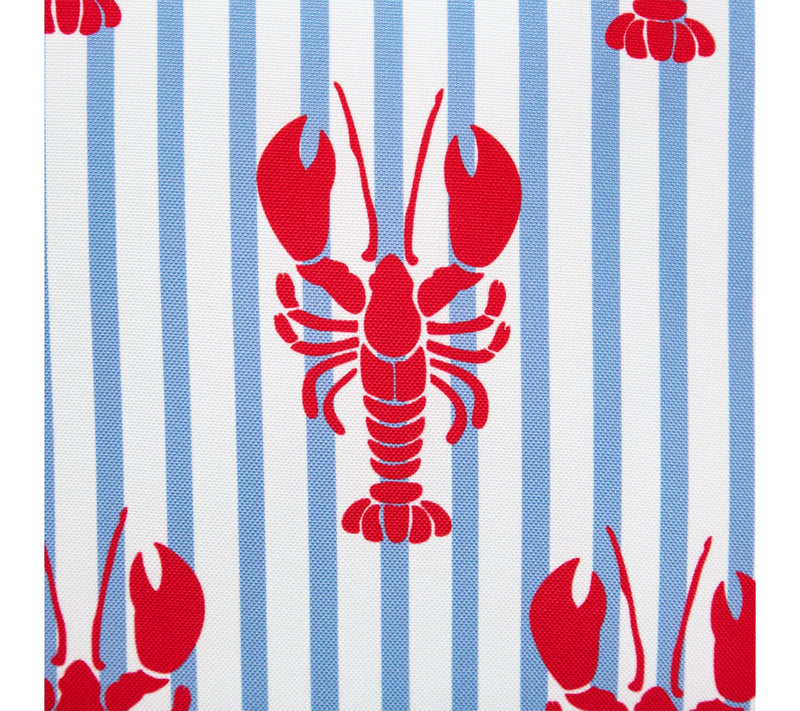Martha Stewart Lobster Stripe 18"x18" Outdoor Pillow 2-Pack — View 3