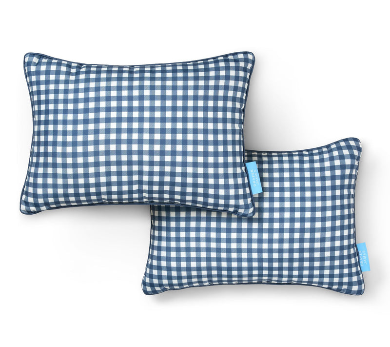 Draper James Gingham 14"x20" Outdoor Pillow 2-Pack — View 10