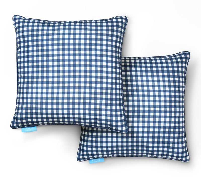 Draper James Gingham 20"x20" Outdoor Pillow 2-Pack — View 10
