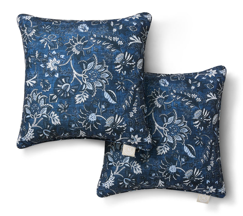 Martha Stewart Jacobean 18"x18" Outdoor Pillow2-Pack — View 12