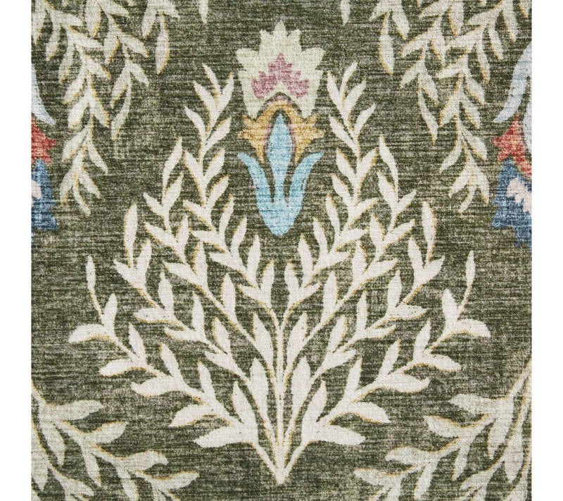 Everwash Haven Geo Border 6x9 Washable Area Rug — View 2