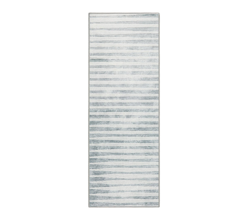 Everwash Haven Modern Stripe 2x7 Washable Runner Rug — View 11