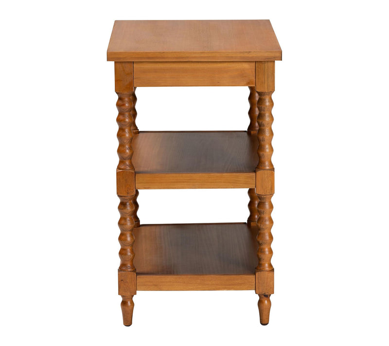 Baxton Studio Imogene Retro Wood End Table — View 4