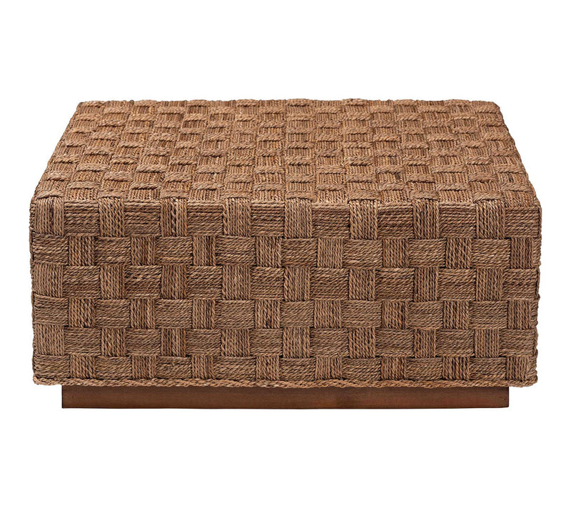 bali & pari Karina Natural Seagrass Coffee Table — View 2