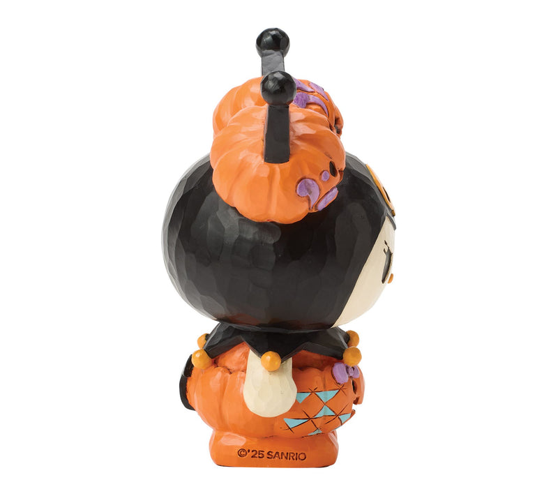 Jim Shore Sanrio Kuromi in Pumpkin Costume Figurine 5in H — View 4