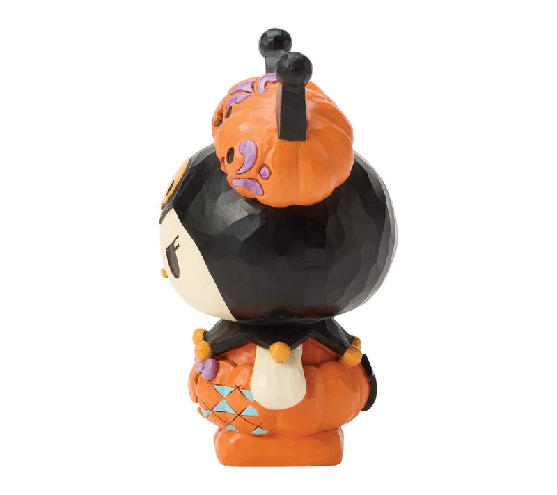 Jim Shore Sanrio Kuromi in Pumpkin Costume Figurine 5in H — View 2