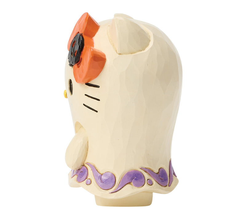 Jim Shore Sanrio Hello Kitty Ghost Mini Figurine 3.5in H — View 2