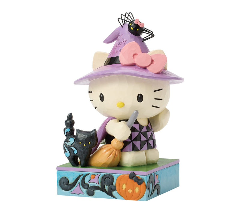 Jim Shore Sanrio Hello Kitty in Witch Costume Figurine 6in H — View 2