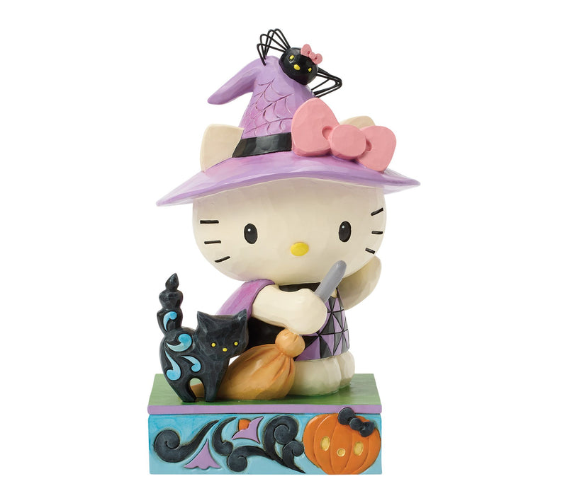 Jim Shore Sanrio Hello Kitty in Witch Costume Figurine 6in H — View 7