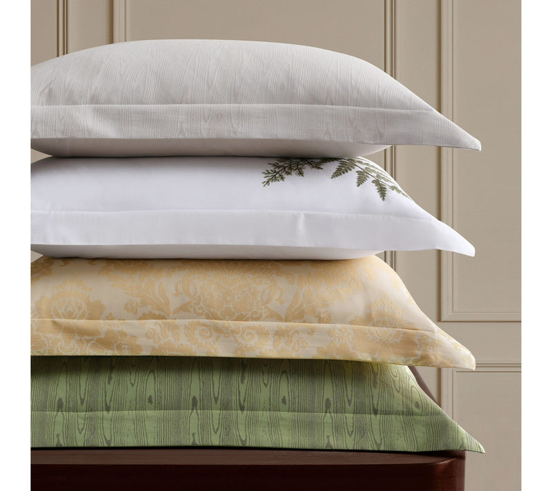 Martha Stewart Faux Bois Green Cotton Blend King Duvet Set — View 8