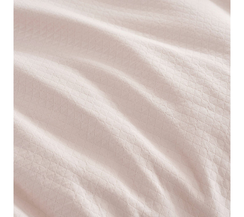 Martha Stewart Sign. Scallop P each Cotton Ric h King Duvet Se — View 6