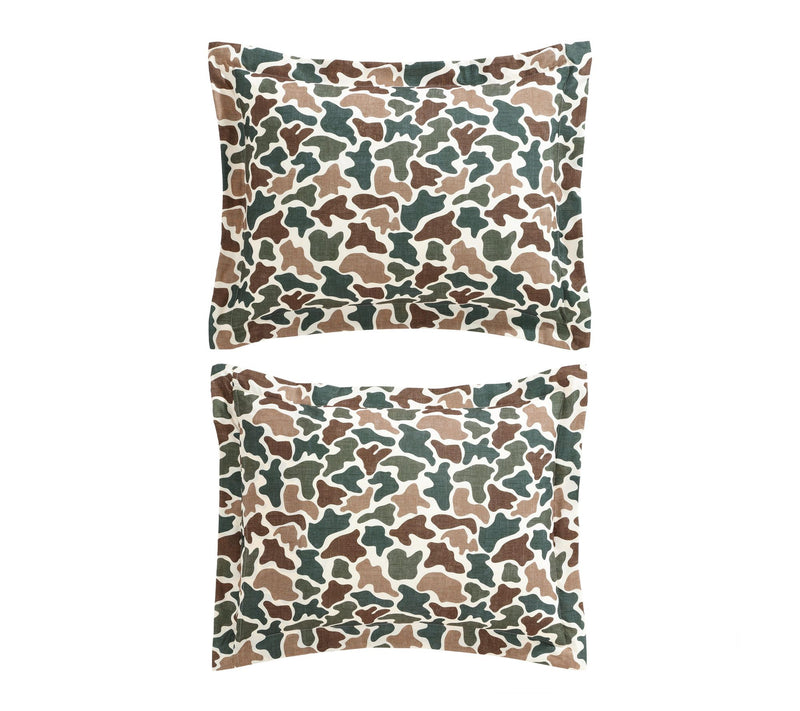 Eddie Bauer Mod Camo Green/Khaki 7Pc Queen Comforter Set — View 5