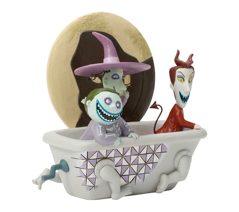 Jim Shore Disney Traditions Lock, Shock, and Barrel in Tub Fig — View 3