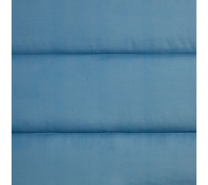 Eddie Bauer Con nor Solid Rever siblet Blue Que en Comforter Se — View 6