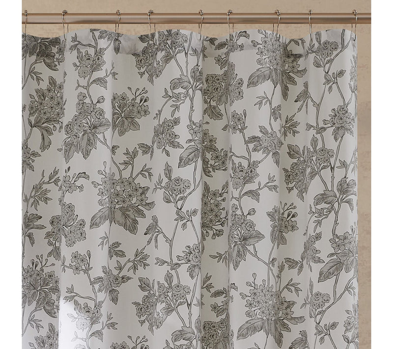 Brooklyn Loom Mila Floral Shower Curtain — View 2