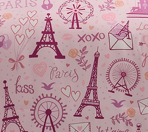 Olivia & Finn Paris 3-Pc Reversible Kids Comforter Set, Twin — View 6