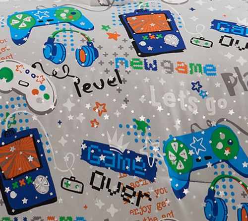 Olivia & Finn Gamer 3-Piece Kids Comforter Set,Twin — View 6