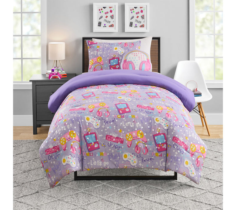 Olivia & Finn Gamer 3-Piece Kids Comforter Set,Twin — View 9