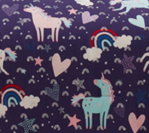 Olivia & Finn Unicorn 3-Piece Kids Comforter Set, Twin — View 6