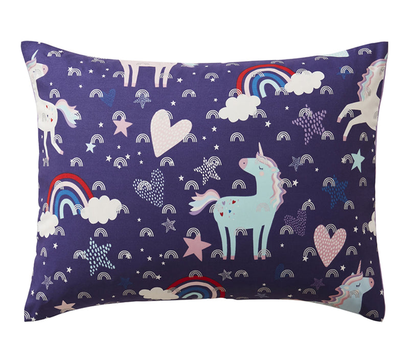 Olivia & Finn Unicorn 3-Piece Kids Comforter Set, Twin — View 3