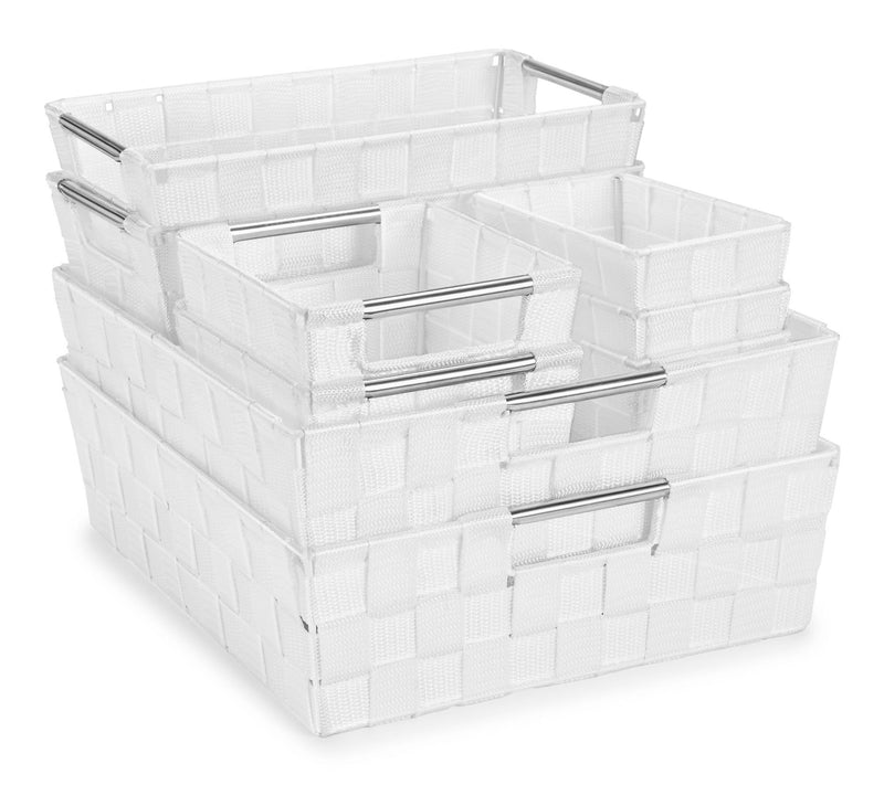 Sorbus Set of 9 Large Storage Baskets for Organizing — View 13
