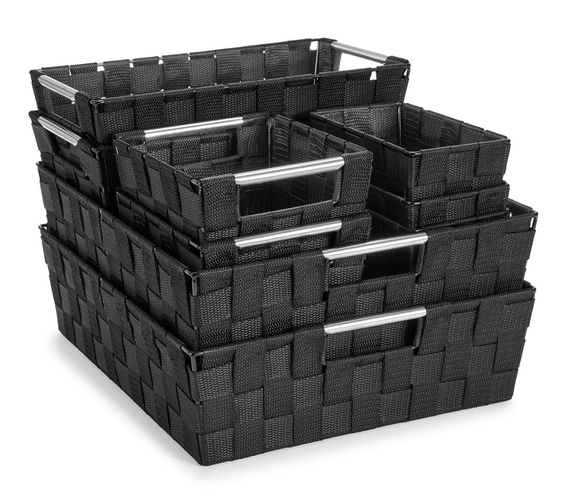 Sorbus Set of 9 Large Storage Baskets for Organizing — Main view