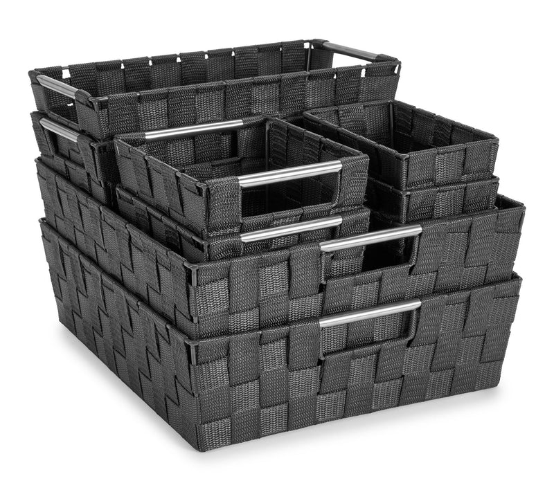 Sorbus Set of 9 Large Storage Baskets for Organizing — View 15