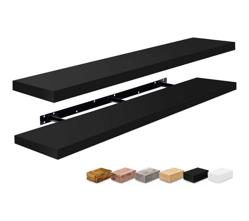 Sorbus Floating Shelves for Wall, 55 Inch Bathroom Shelves 2Pc — View 14