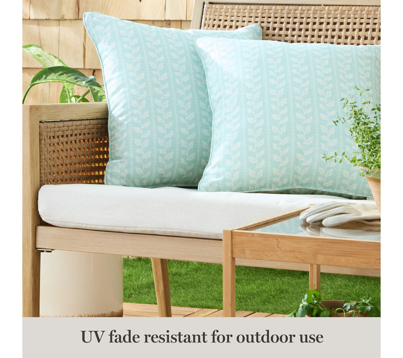 Martha Stewart Vineyard Vines 18"x18" Outdoor Pillow 2-Pack — View 5
