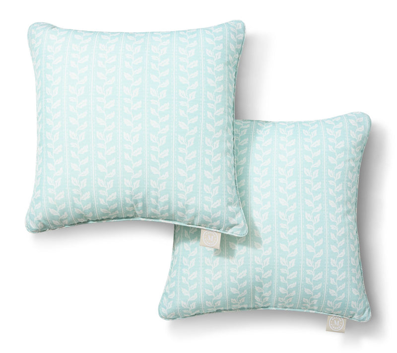 Martha Stewart Vineyard Vines 18"x18" Outdoor Pillow 2-Pack — View 14