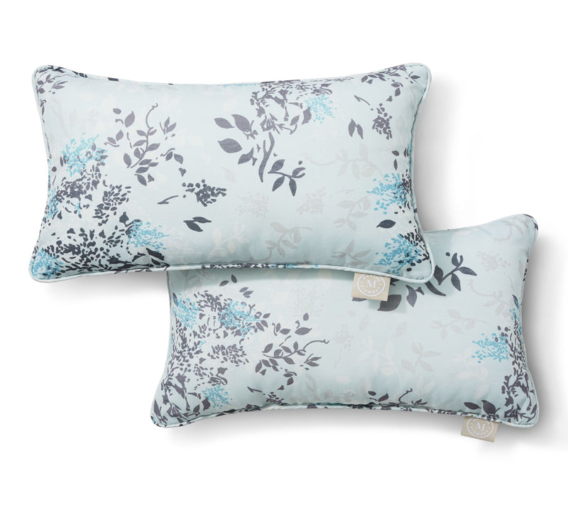 Martha Stewart Charming Foliage 11"x18" OutdoorPillow 2-Pack — Main view