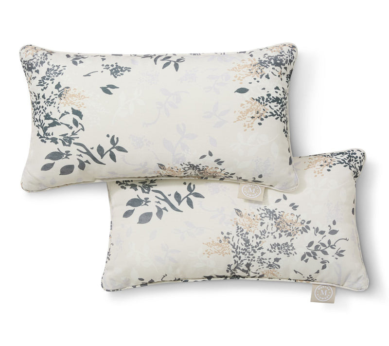 Martha Stewart Charming Foliage 11"x18" OutdoorPillow 2-Pack — View 11
