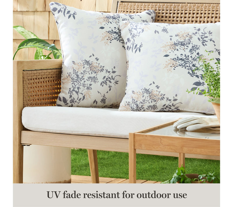 Martha Stewart Charming Foliage 18"x18" OutdoorPillow 2-Pack — View 5