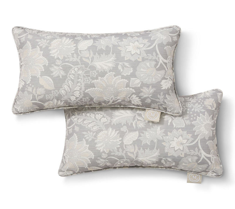Martha Stewart Jacobean 11"x18" Outdoor Pillow2Pack — View 11