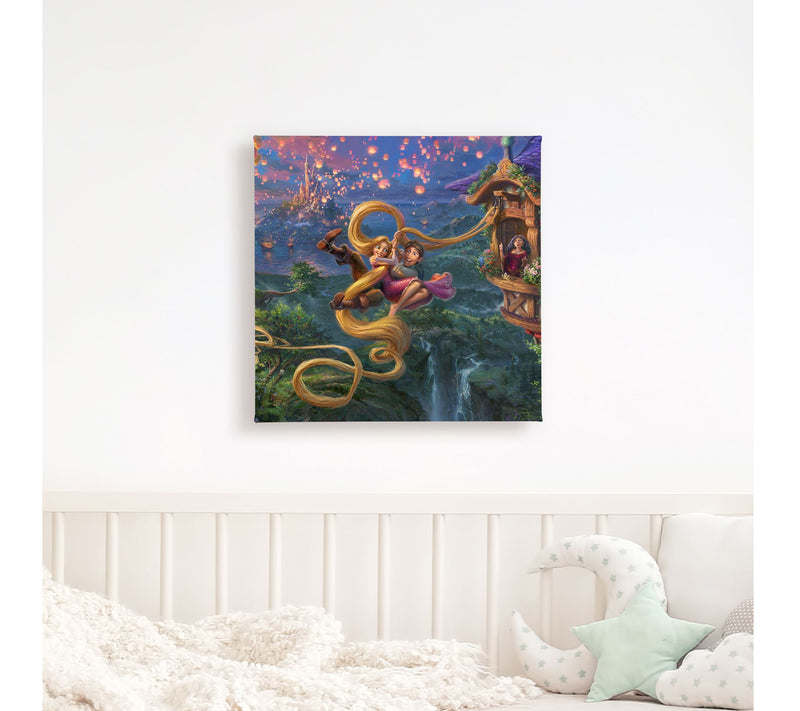 Thomas Kinkade Studios Tangled Up in Love 14X14Gallery Wrap — View 3