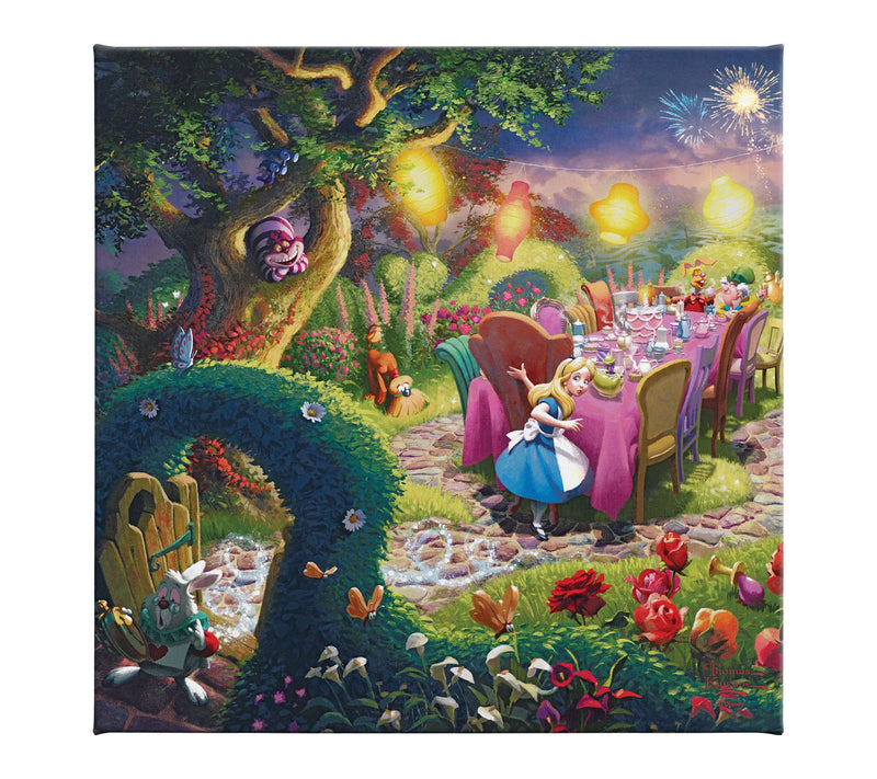 Thomas Kinkade Mad Hatter's Tea Party 14x14 Gallery Wrap — Main view