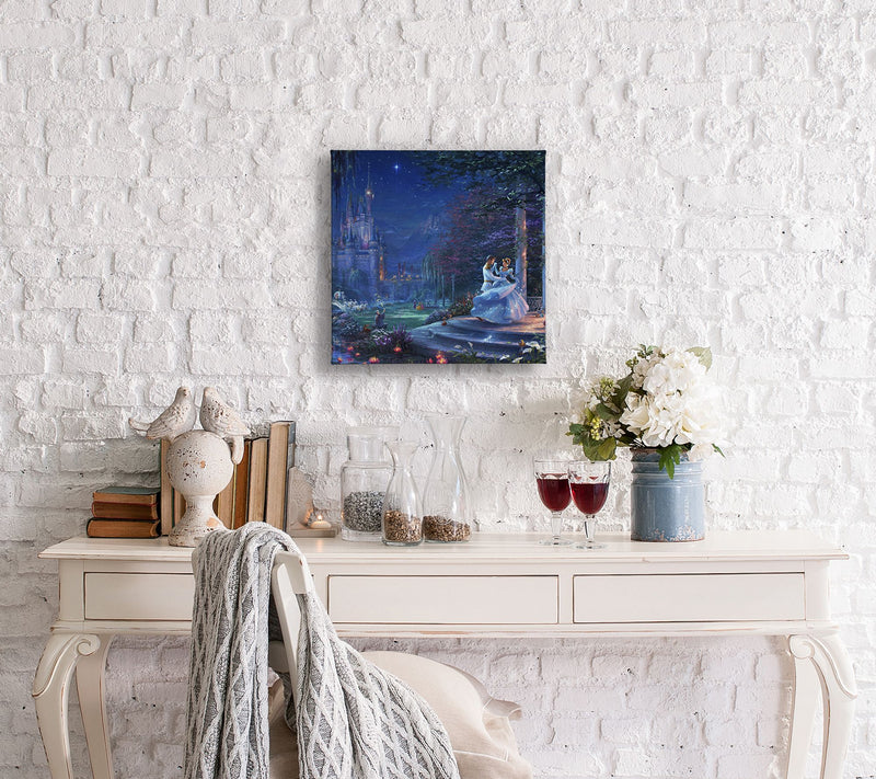 Thomas Kinkade Cinderella Dancing 14x14 GalleryWrap — View 4