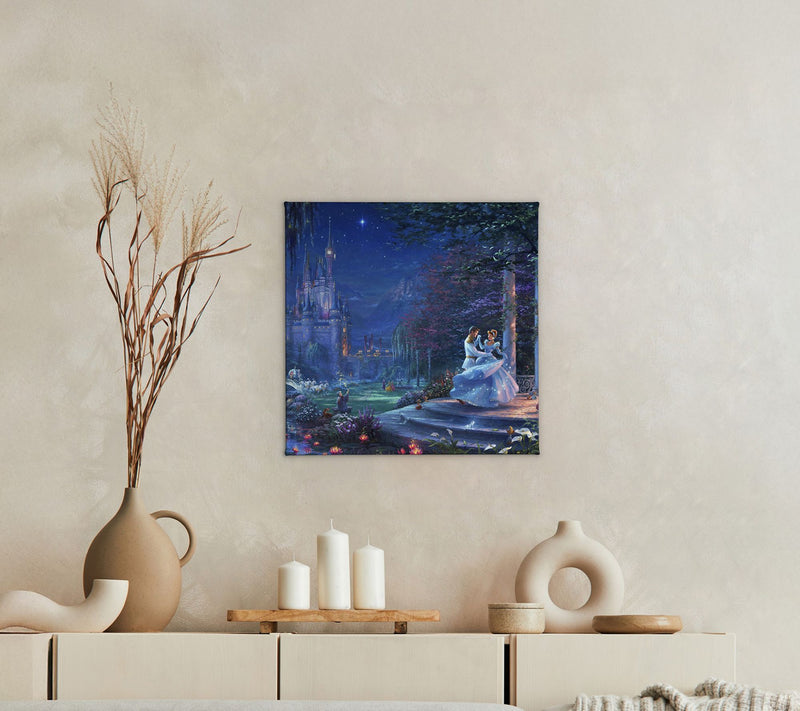 Thomas Kinkade Cinderella Dancing 14x14 GalleryWrap — View 3